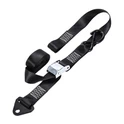 1.5-Inch High-quality Strong Motorcycle Cam Buckle Strap With Rubber-Coated S-Hook