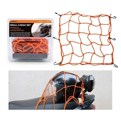 Rete da carico da 15 "* 15" per impieghi gravosi per moto da bicicletta all'aperto con gancio