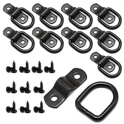 Heavy Duty D-Ring Surface Mount Anchors Lashing Ring For Trailer Truck Boat
